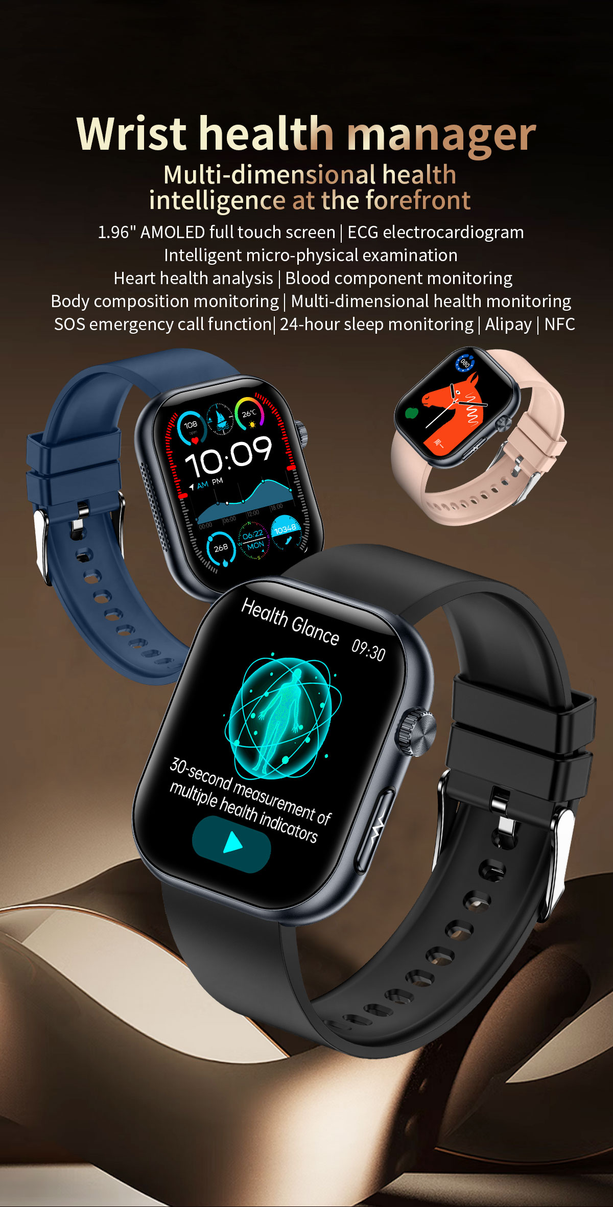 ET587 Smart Watch Overview