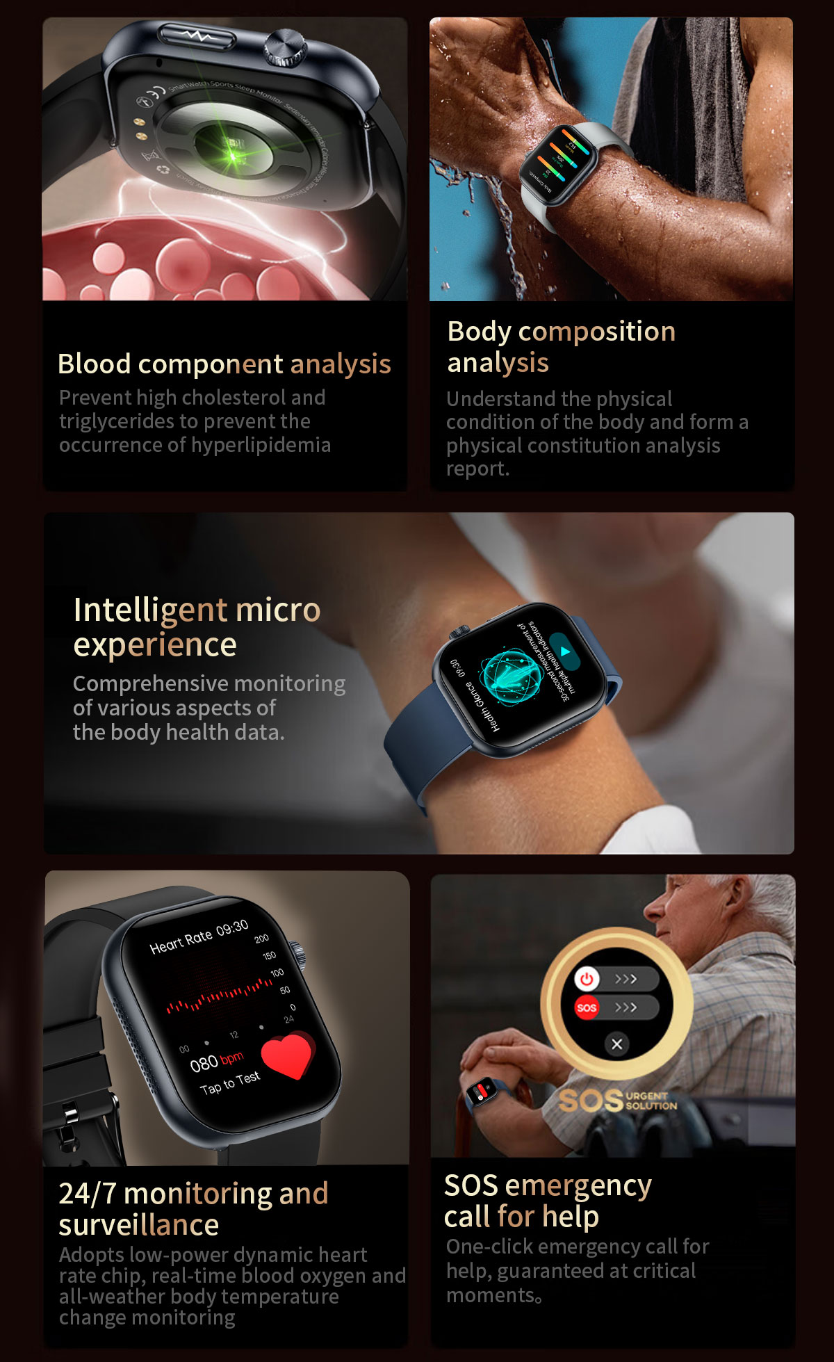 Health Monitoring Features